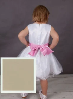 Ceinture de cortège fille avec noeud
