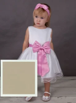 Ceinture de cortège fille avec noeud