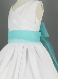 Ceinture de cortège fille en organza