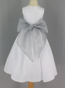 Ceinture de cortège fille en organza
