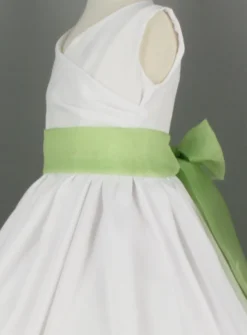 Ceinture de cortège fille en organza