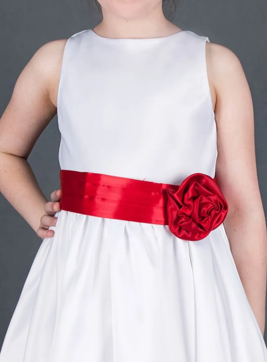 Ceinture de cortège fille Fleur