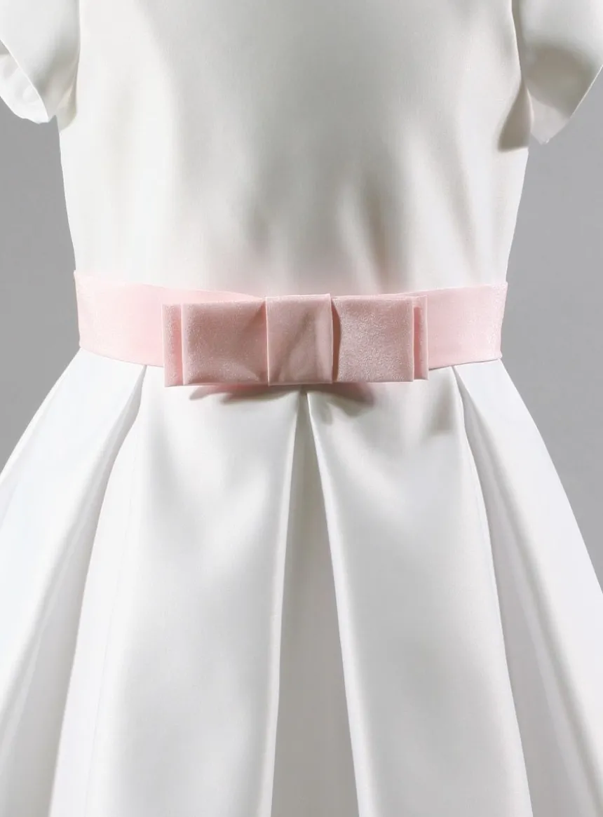 Ceinture de cortège fille ou femme noeud plat