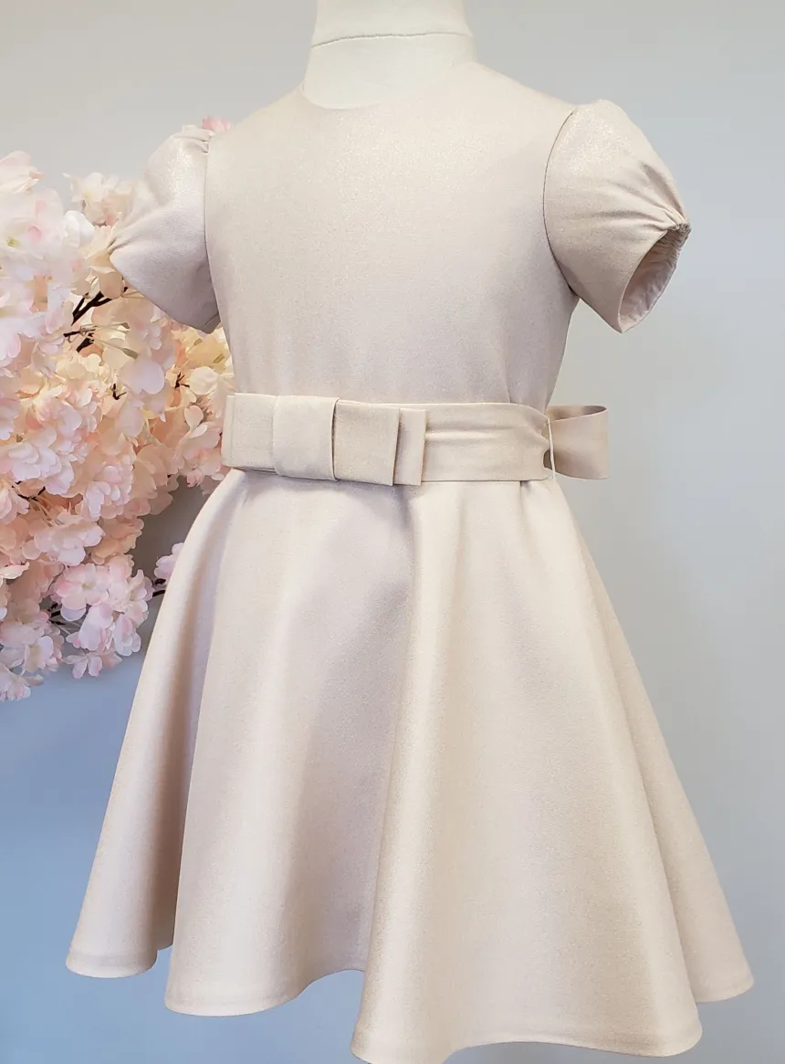 Ceinture de cortège fille ou femme noeud plat