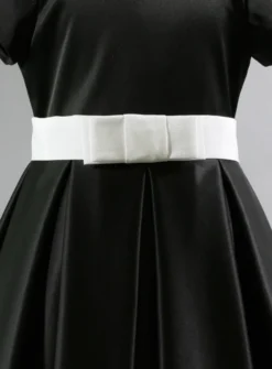 Ceinture de cortège fille ou femme noeud plat