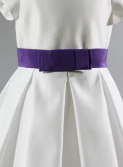 Ceinture de cortège fille ou femme noeud plat