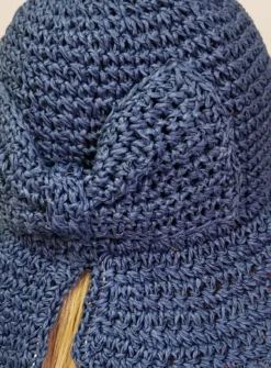 Chapeau femme cloche cérmonie bohème