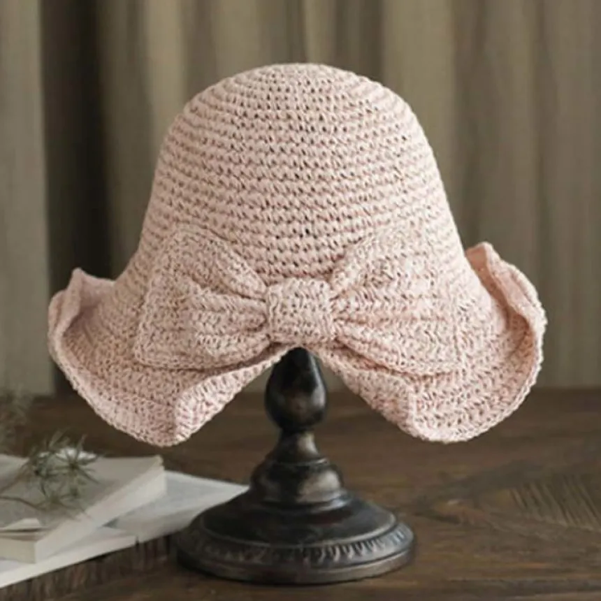Chapeau femme cloche cérmonie bohème