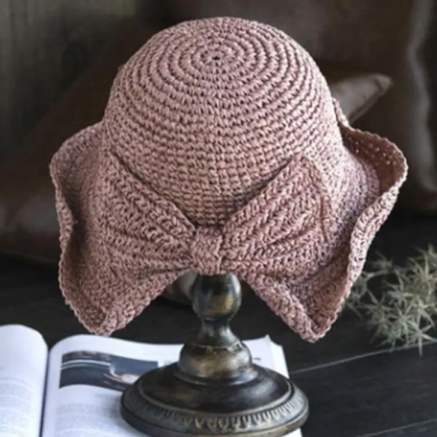 Chapeau femme cloche cérmonie bohème