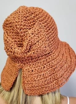 Chapeau femme cloche cérmonie bohème