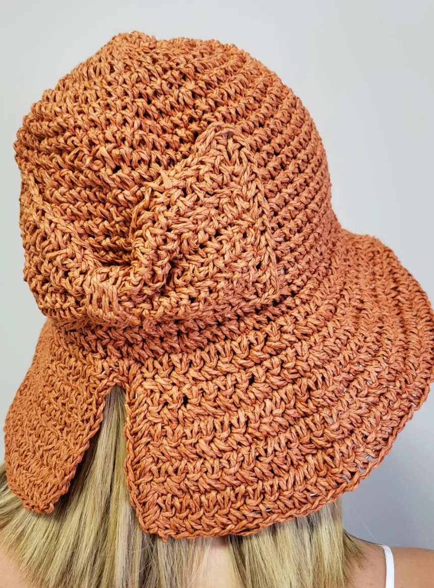 Chapeau femme cloche cérmonie bohème