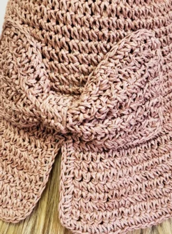 Chapeau femme cloche cérmonie bohème