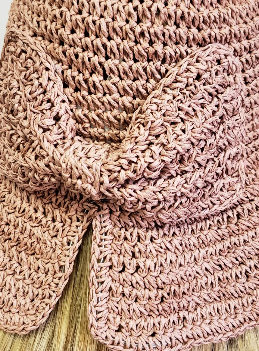 Chapeau femme cloche cérmonie bohème