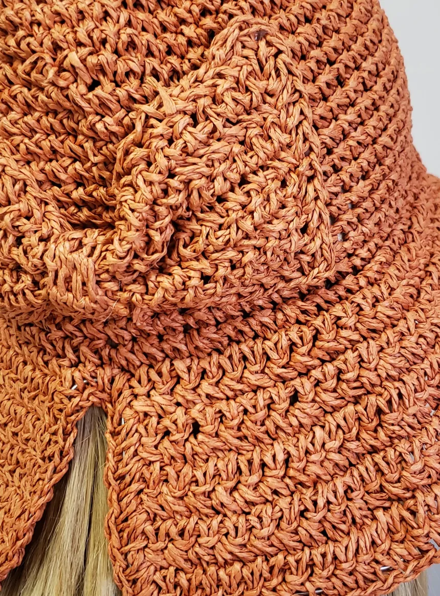 Chapeau femme cloche cérmonie bohème
