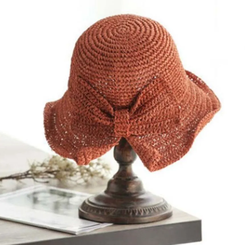Chapeau femme cloche cérmonie bohème