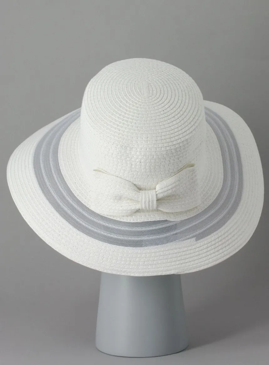 Chapeau mariage femme court