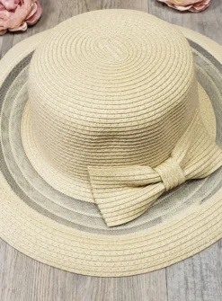 Chapeau mariage femme court