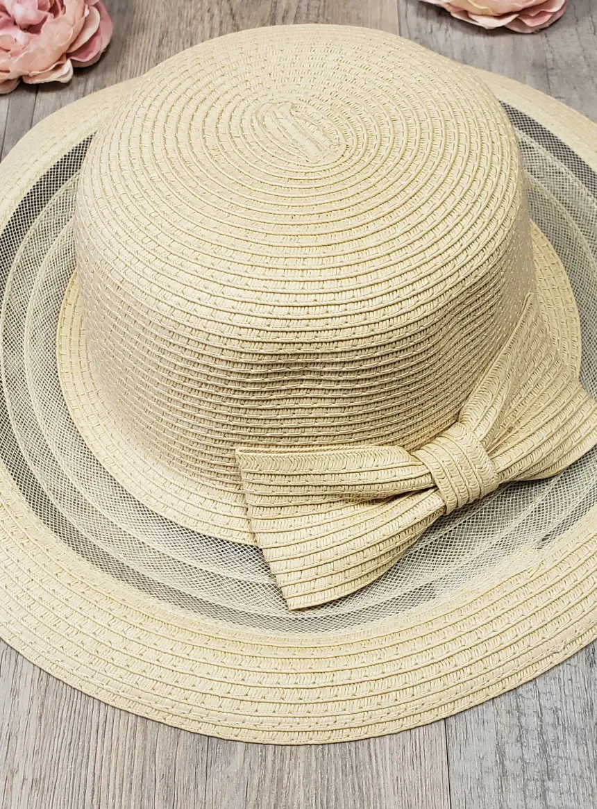 Chapeau mariage femme court