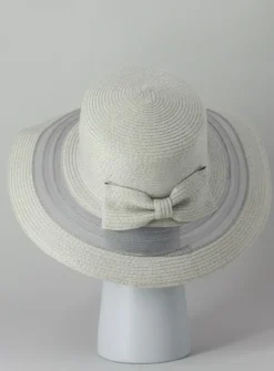Chapeau mariage femme court