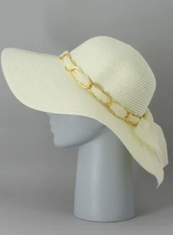 Chapeau mariage femme ruban