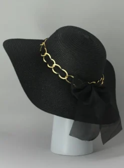 Chapeau mariage femme ruban