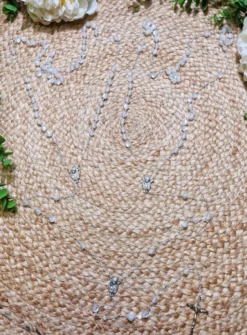Chapelet de couple futurs mariés