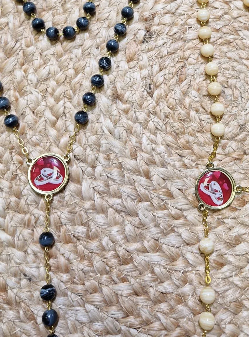 Chapelets de mariage fait main - anneaux