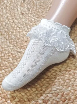 Chaussettes froufrou fille