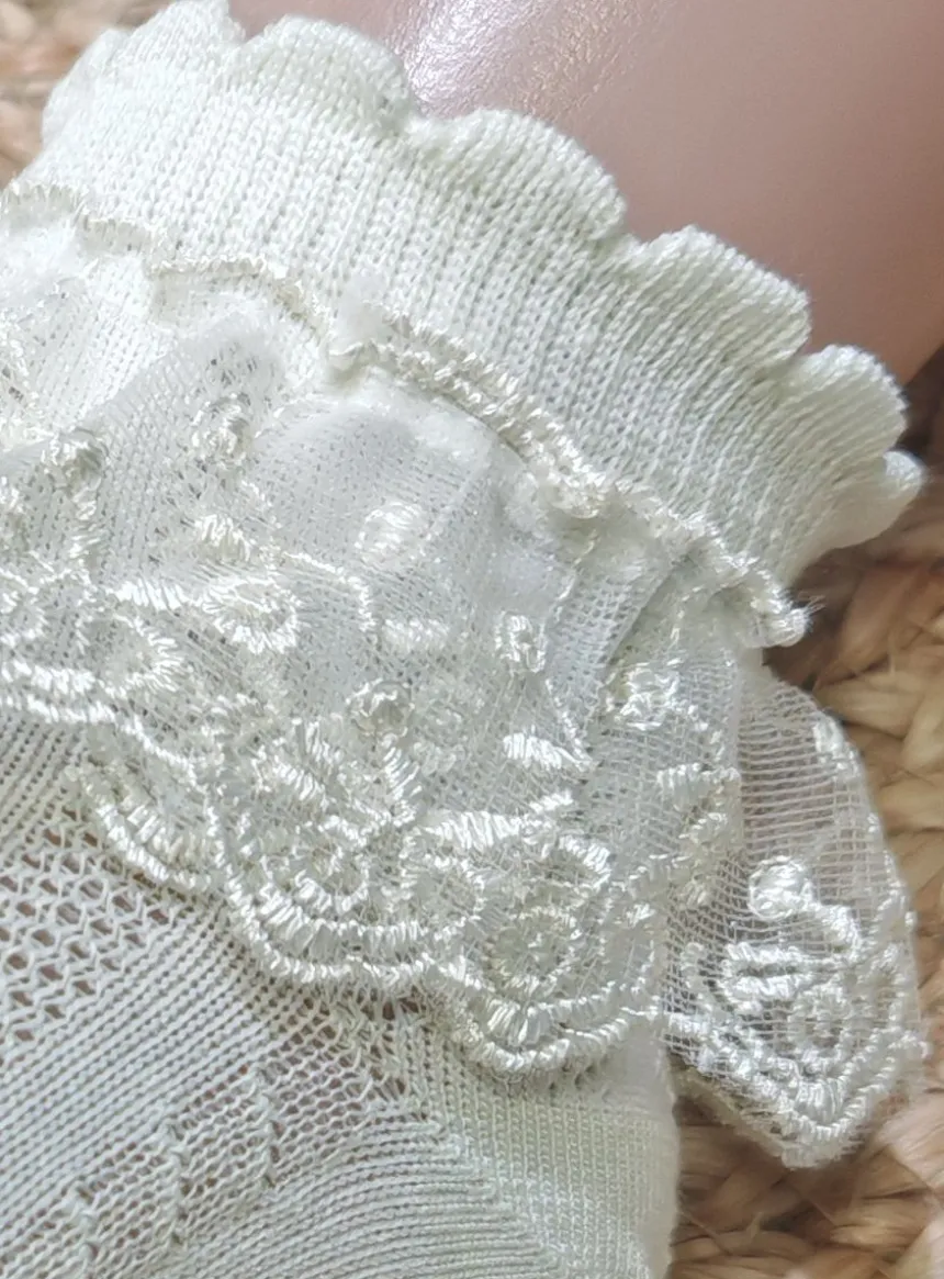 Chaussettes froufrou fille