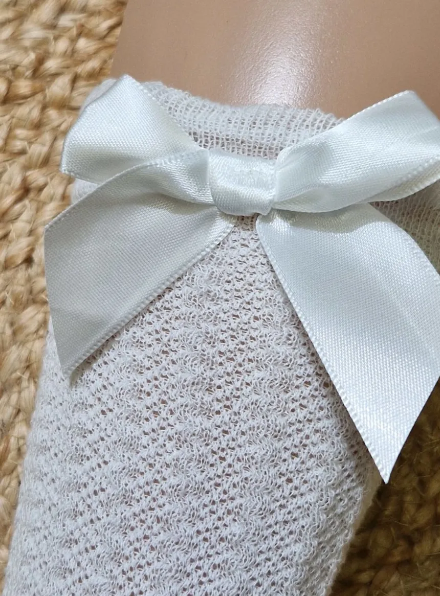 Chaussettes hautes nœud Fille