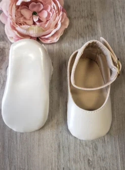 Chaussons babies vernis bébé fille