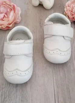 Chaussons bébé garçon souple Oli