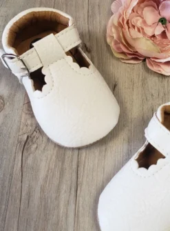 Chaussons cérémonie bébé fille