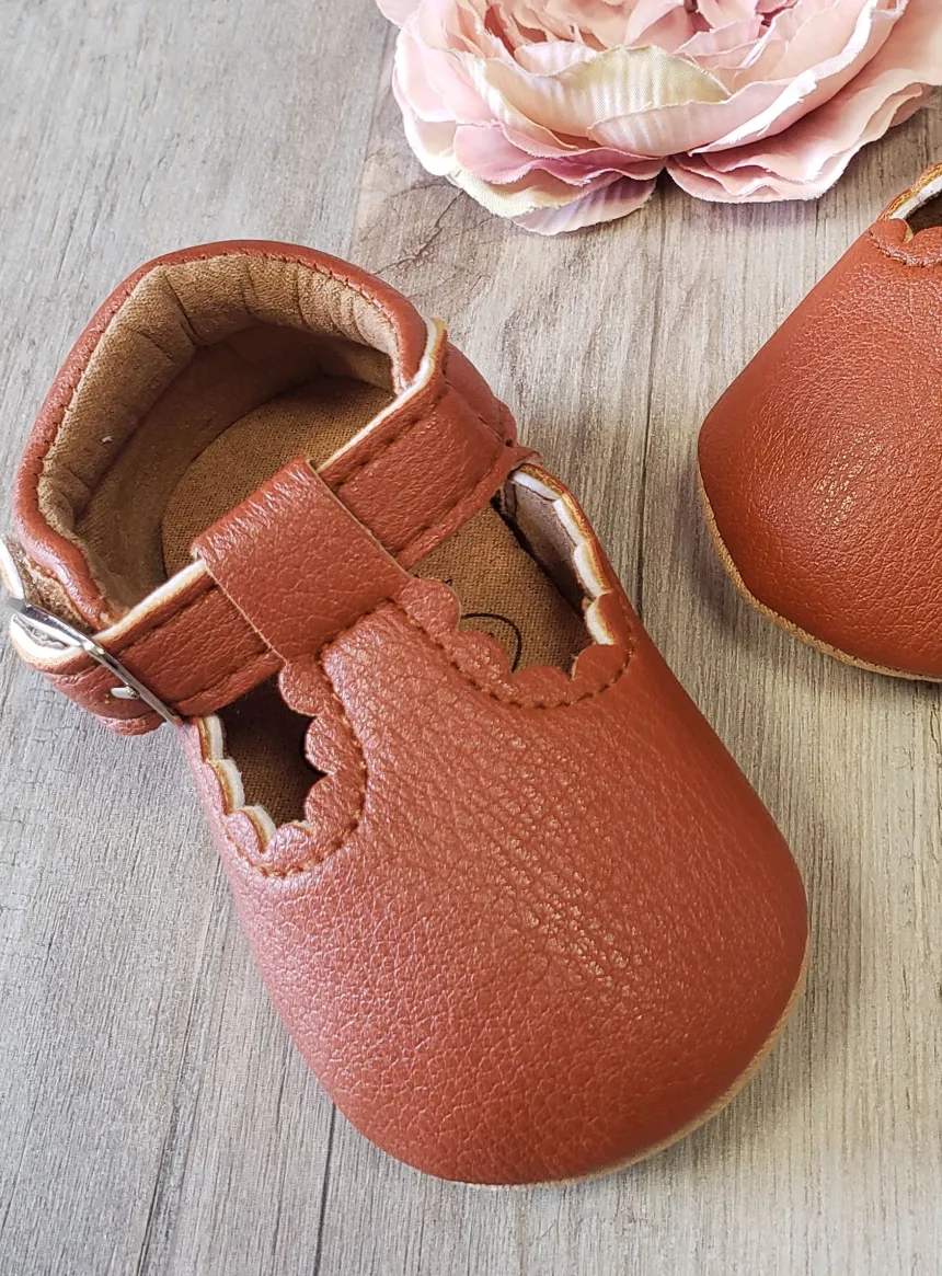 Chaussons cérémonie bébé fille