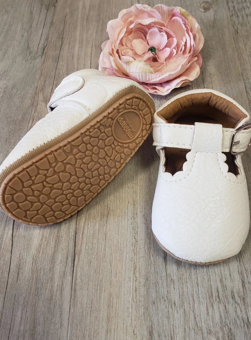 Chaussons cérémonie bébé fille