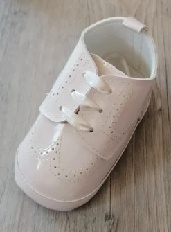 Chaussons cérémonie bébé garçon Jauris vernis