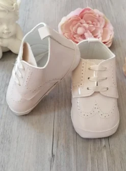 Chaussons cérémonie bébé garçon Jauris vernis