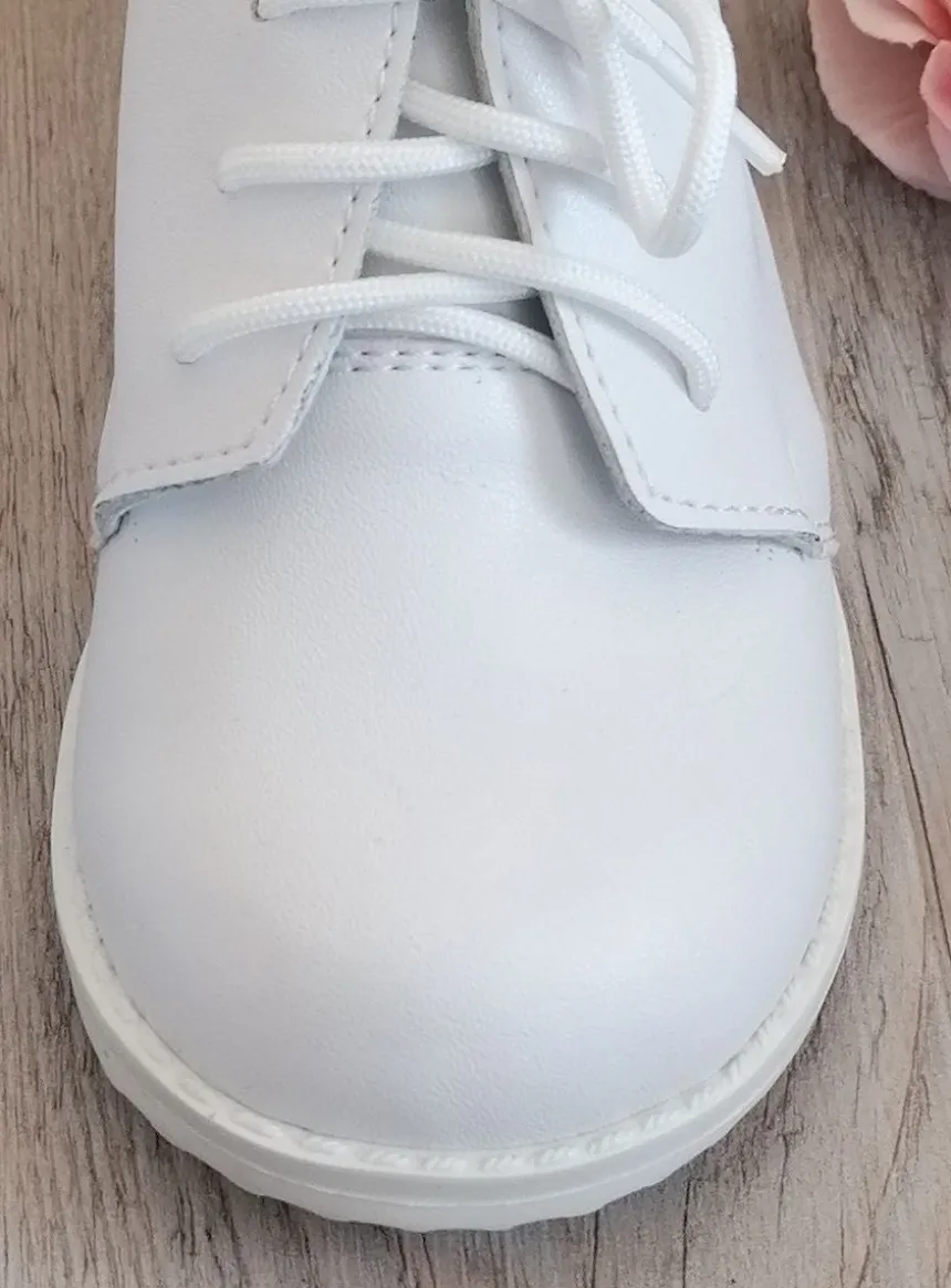 Chaussures botillons petit garçon Théo blanc