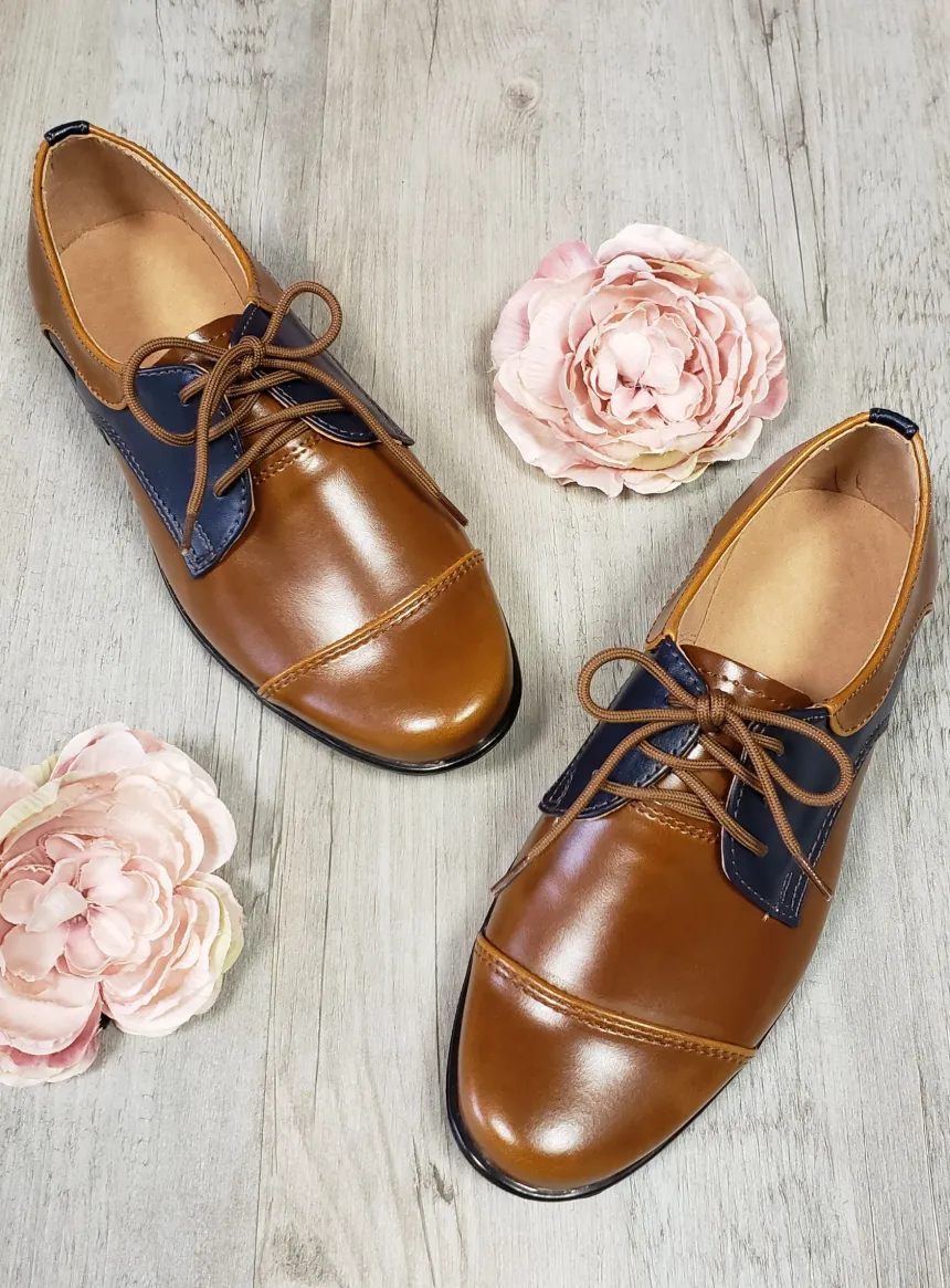 Chaussures cérémonie garçon Koddy bicolor