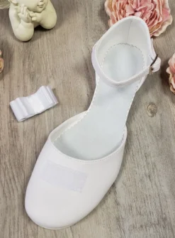 Chaussures de communion fille à petits talons