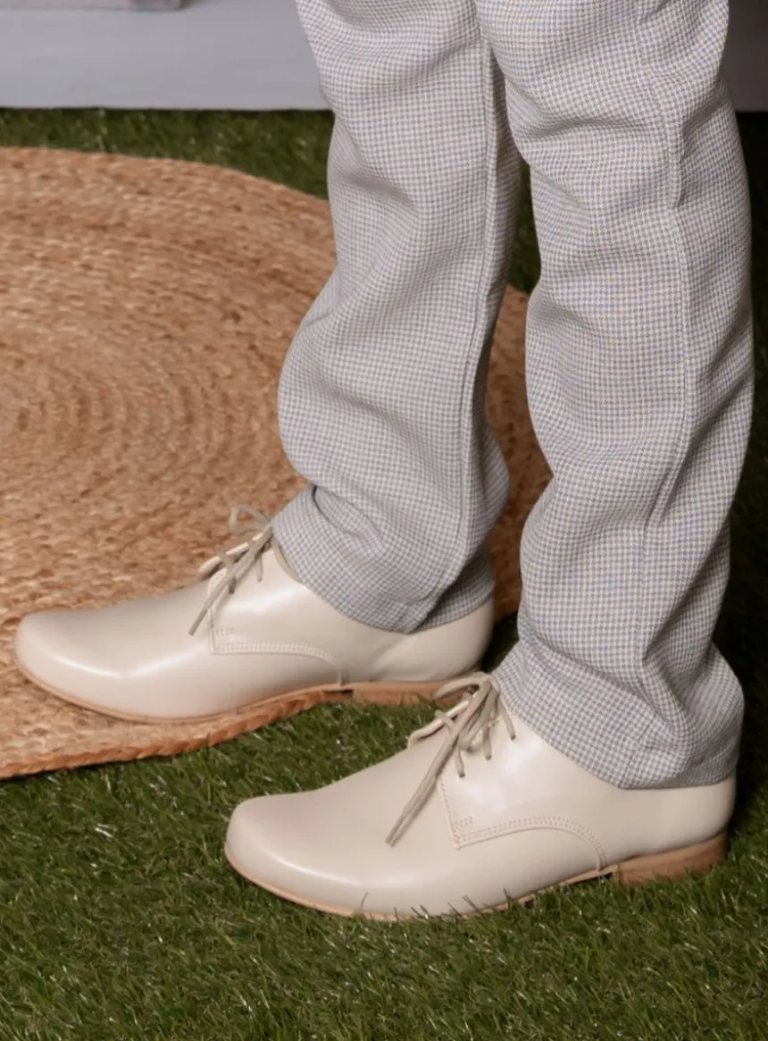 Chaussures de cérémonie beige garçon Mickael