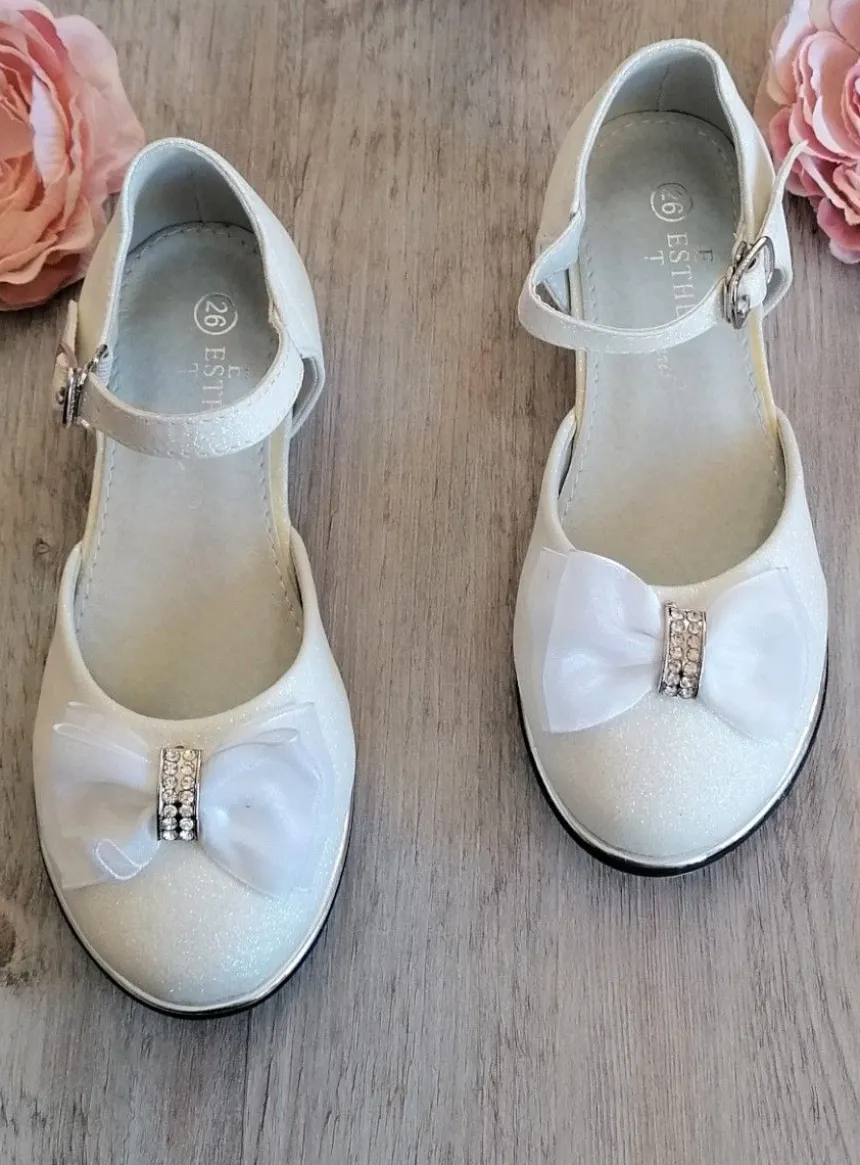 Chaussures de cérémonie fille scintillante