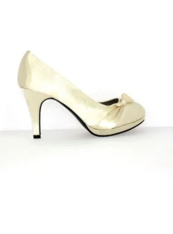 Chaussures de soirée femme satin et nœud