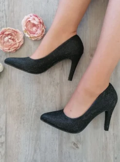 Chaussures de soirée femme scintillante Noir 36