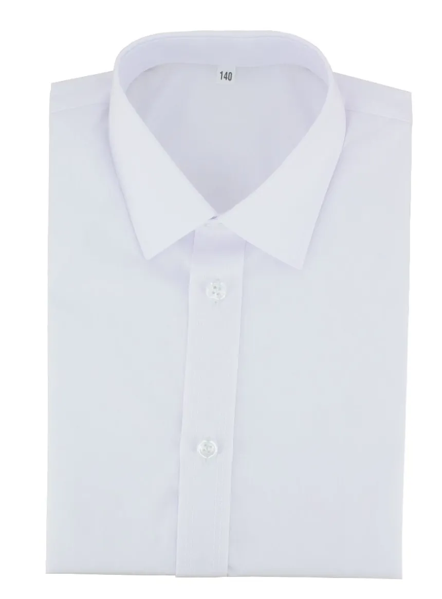 Chemise enfant blanche ou ivoire manches longues