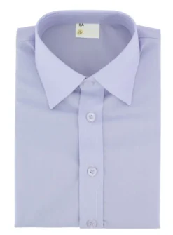 Chemise enfant habillée couleur manches longues
