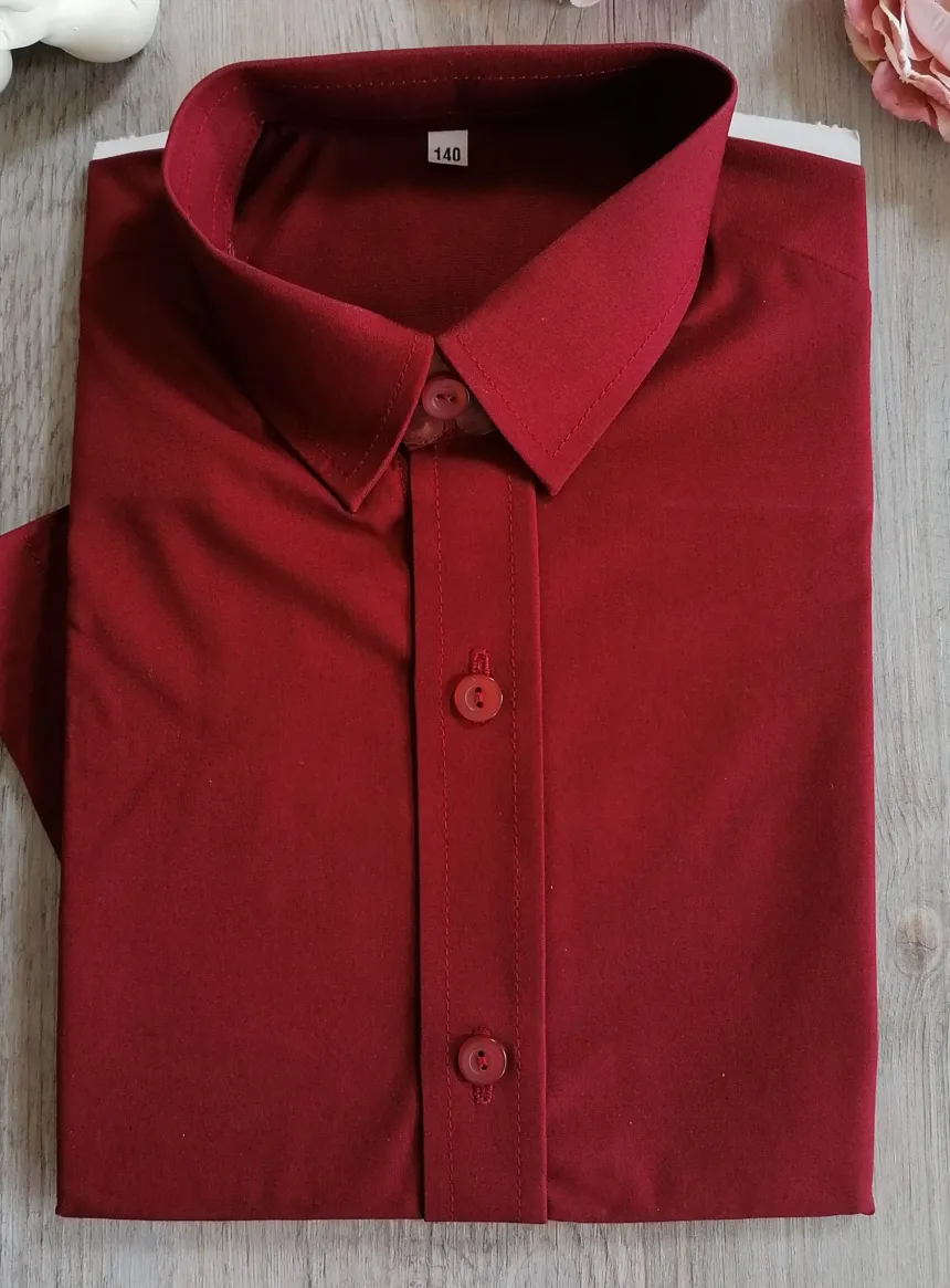 Chemise enfant manches courtes