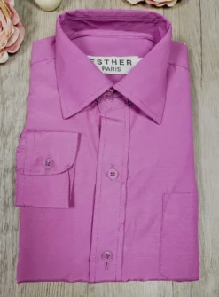 Chemise habillée enfant manches longues