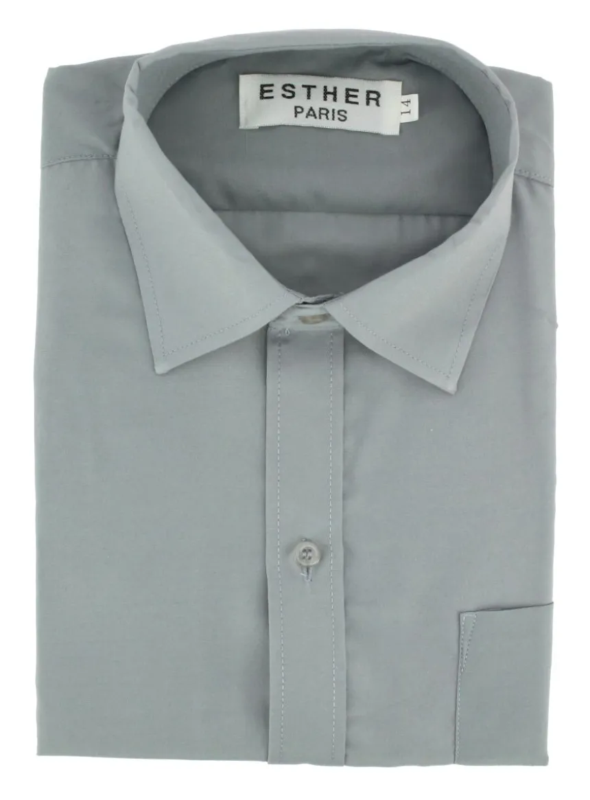 Chemise habillée enfant manches longues