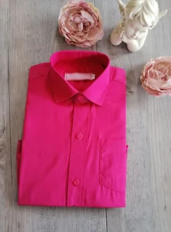 Chemise habillées enfant manches courtes
